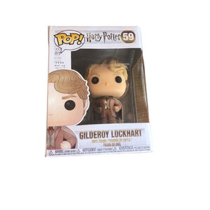 Funko Pop Harry Potter Gilderoy Lockhart Figure Brown One Size #59